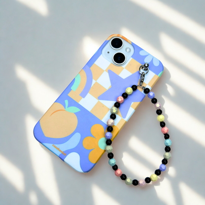 Peachy Petals Heartflowers Fall Chain Phone Cover