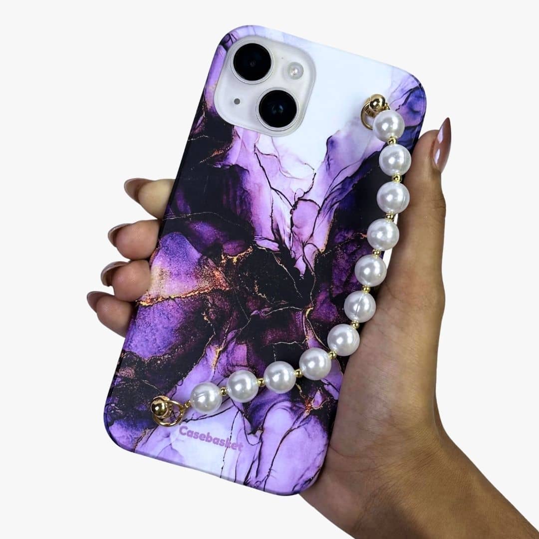 Purple Chaos Pearl Phone Coverr-