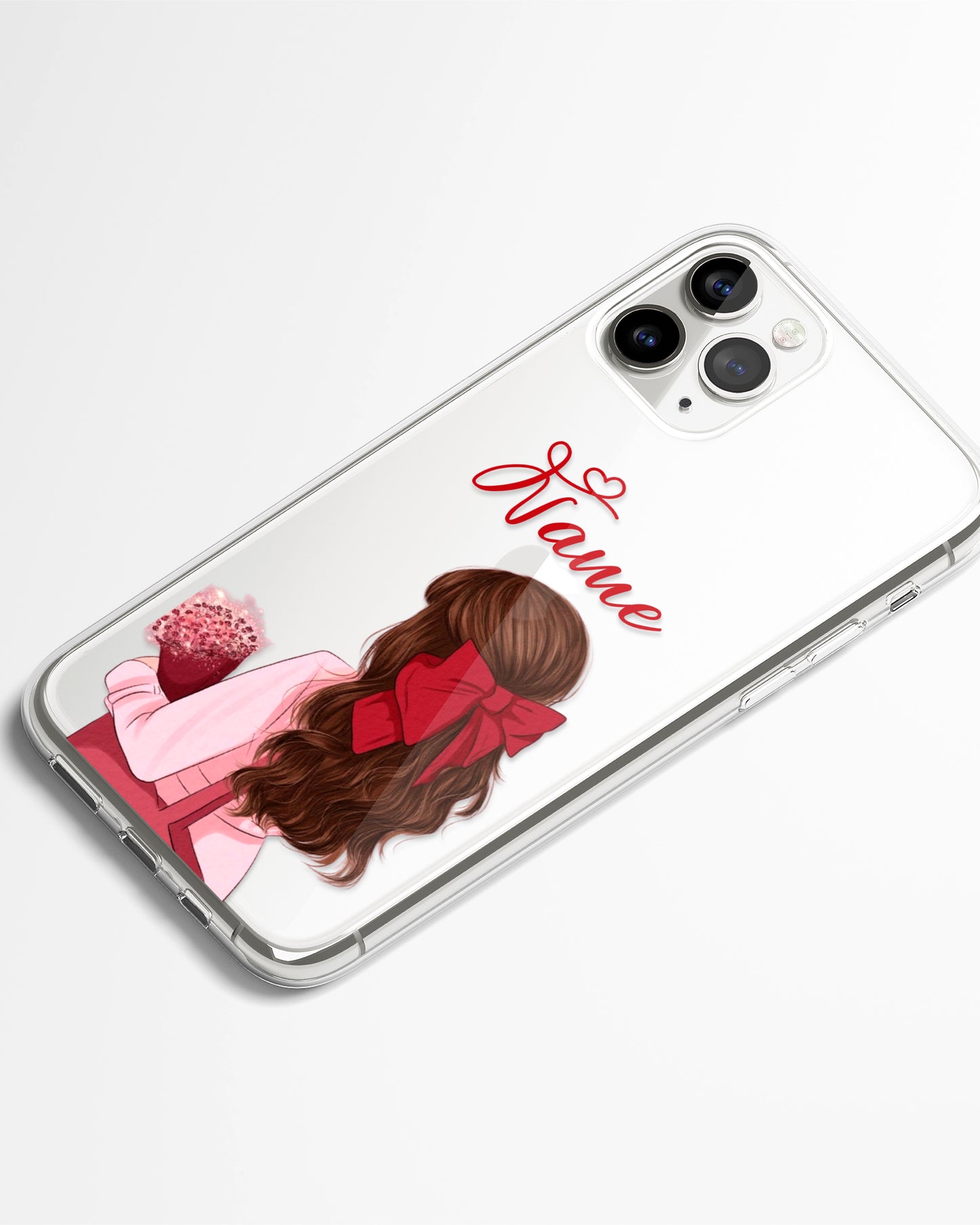Little Love Transparent Silicone Phone Cover