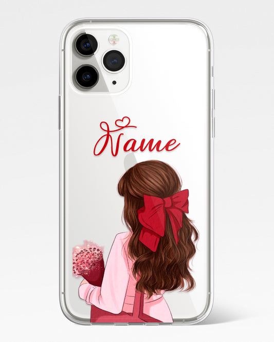 Little Love Transparent Silicone Phone Cover