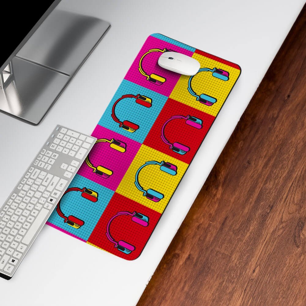 Vibescape Print Desk Mat