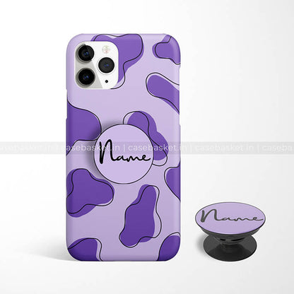 Purple Wobble Phone Cover