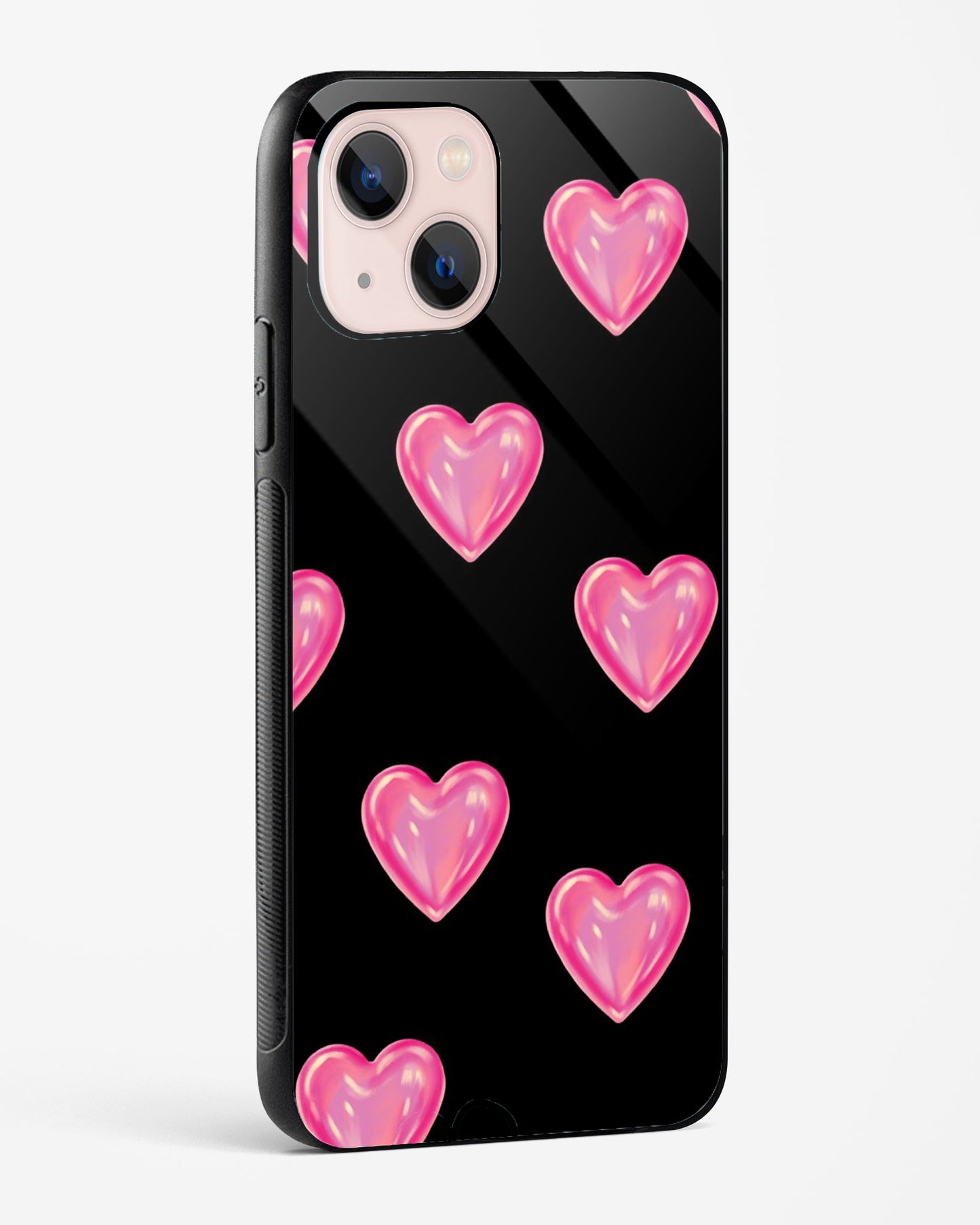 Glaze Bubble Hearts Phone Cover