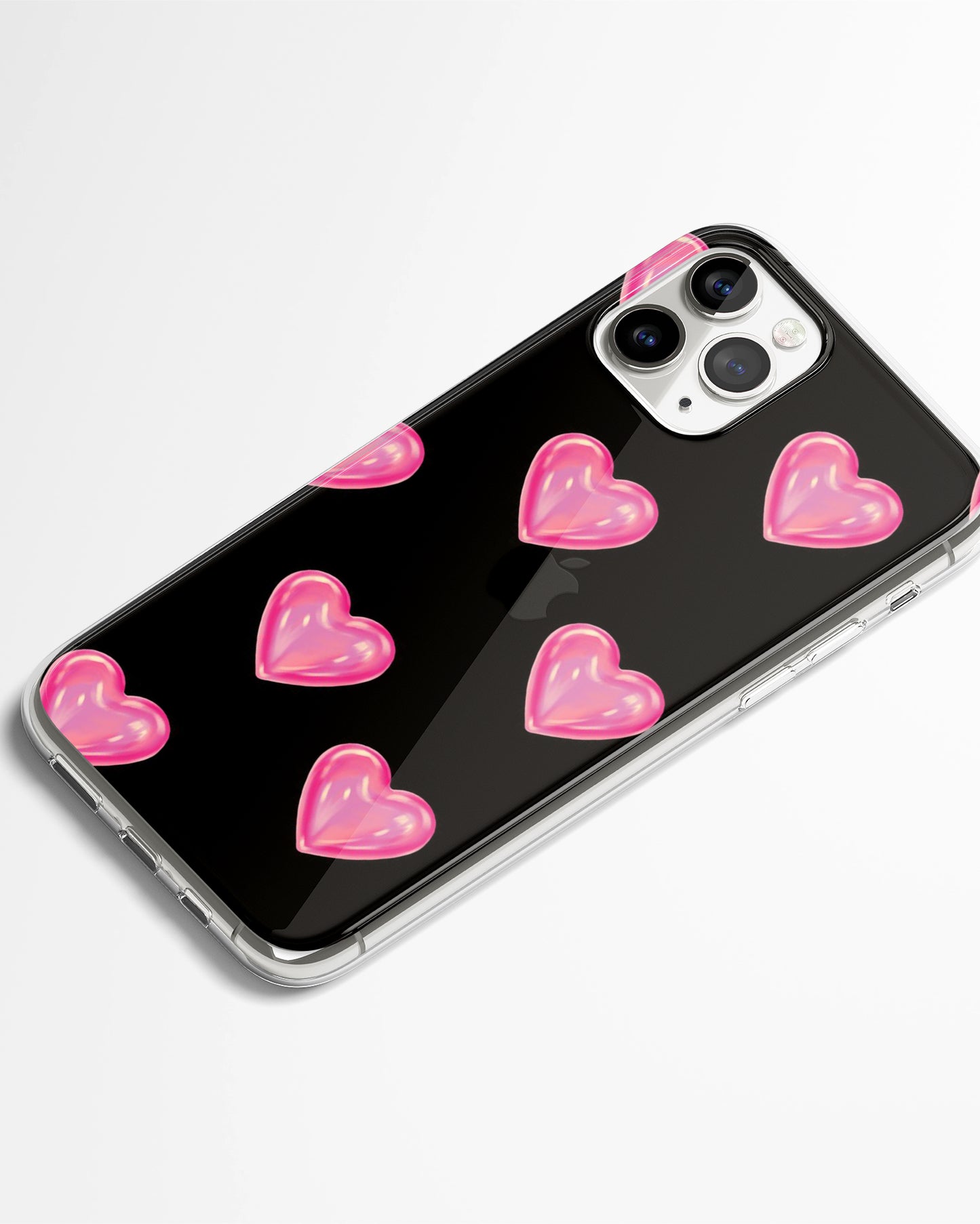 Glaze Bubble Hearts Phone Cover