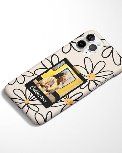 Golden Hour Polaroid Phone Cover