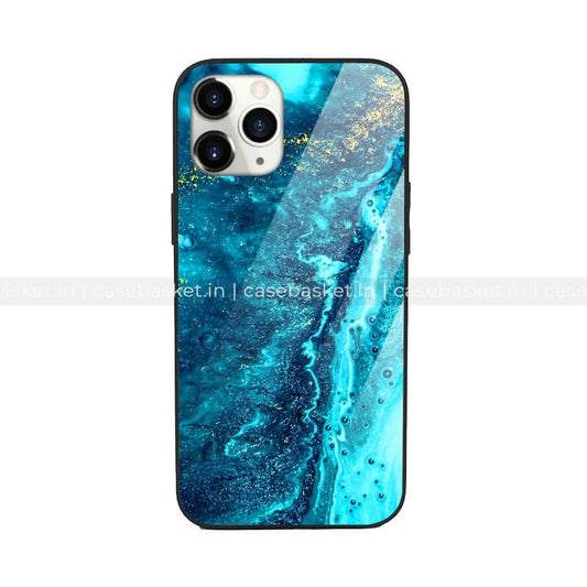 Blue Breeze Glass Phone Cover