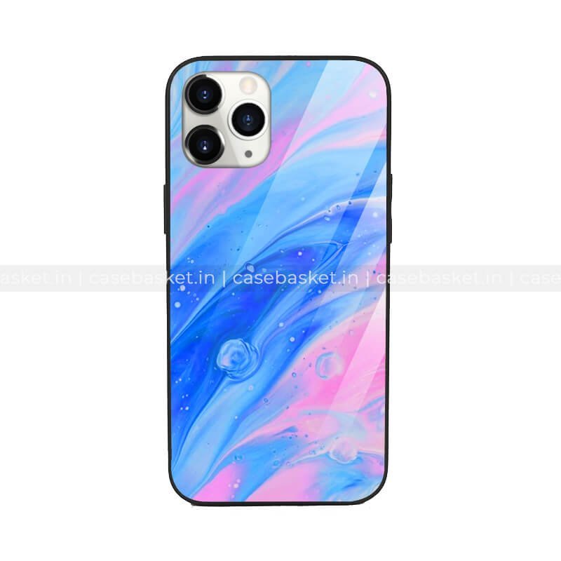 Blue Spread Glossy Phone Cover