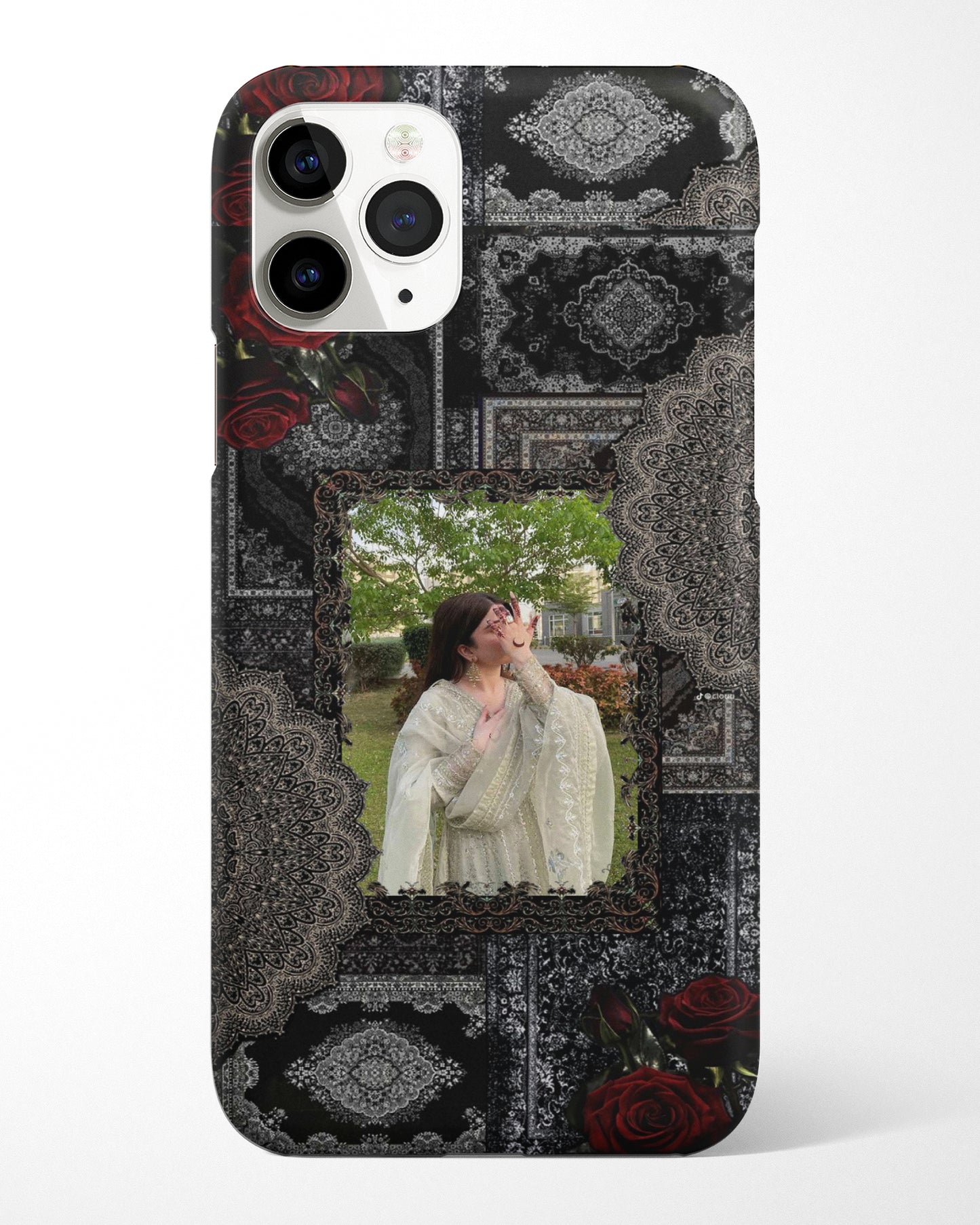 Velvet Noir Polaroid Phone Cover