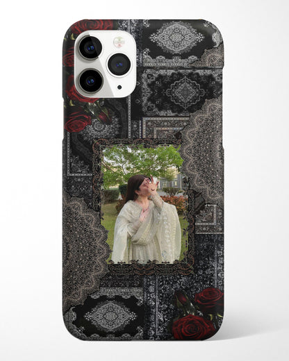 Velvet Noir Polaroid Phone Cover