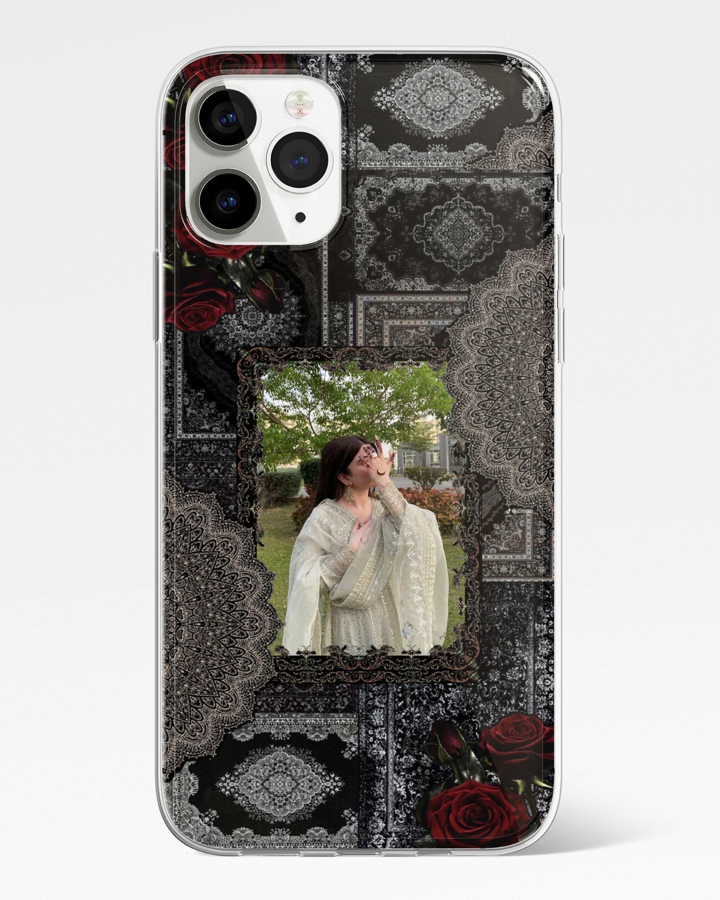Velvet Noir Polaroid Phone Cover