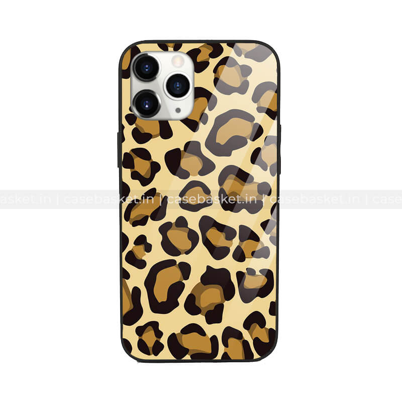 Wild Cheetah Glass Phone Cover