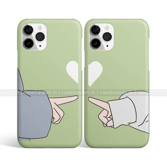 Love Green Couple Phone Cover
