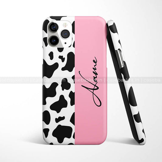 Cow Blush Print Phone Cover