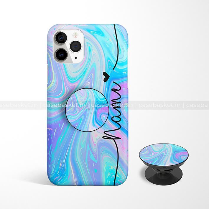 Fluid Mint Abstract Phone Cover