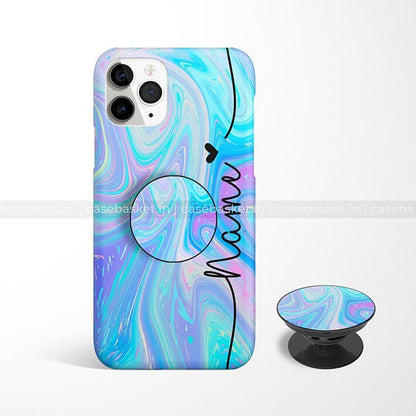 Fluid Mint Abstract Phone Cover