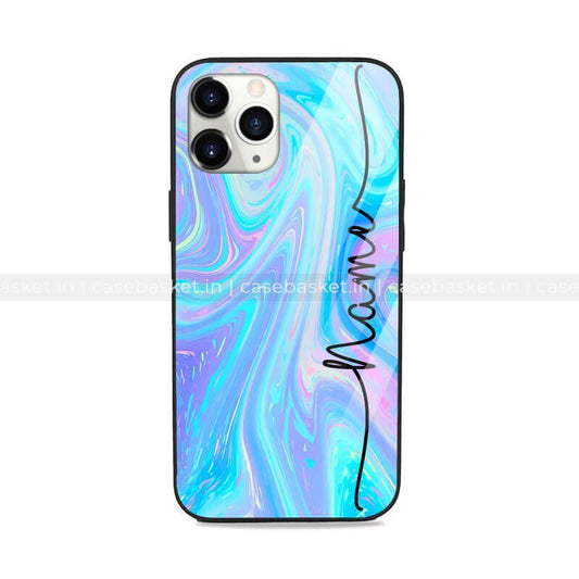 Fluid Mint Glossy Phone Cover