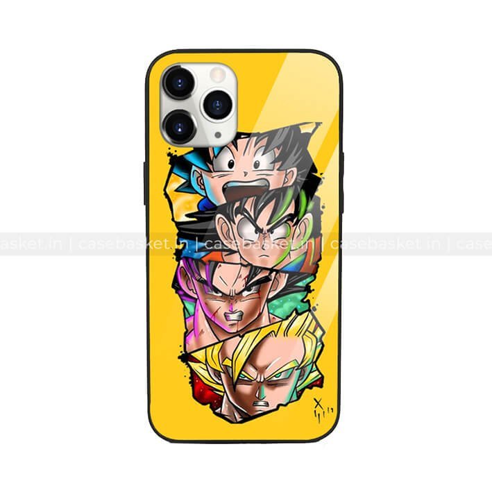 Dragonball Z Anime Glass Phone Cover