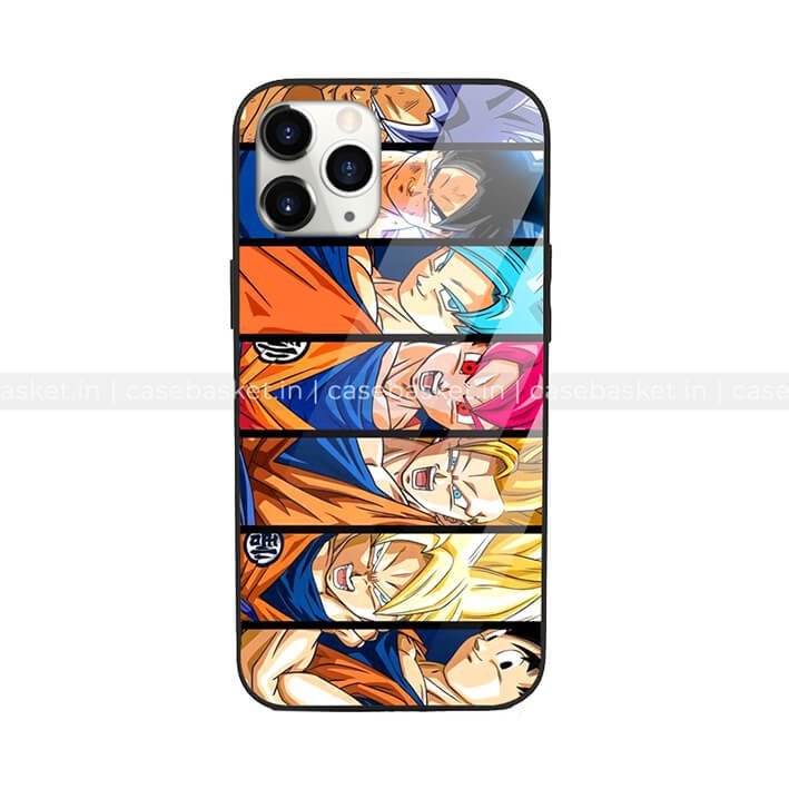 Goku Anime Glossy Phone Cover #101