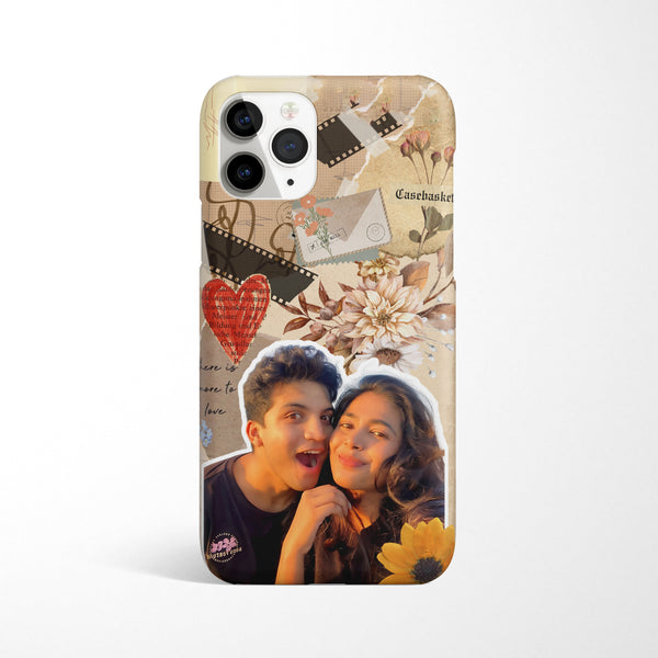 Retro Frame Customizable Phone Cover