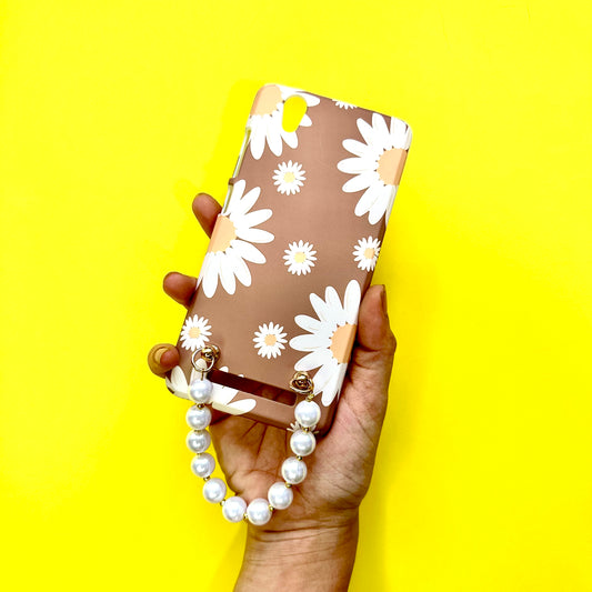 Toffee Blossom Pearl Phone Cover