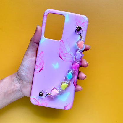 Light Wings Candy Heart Chain Phone Cover