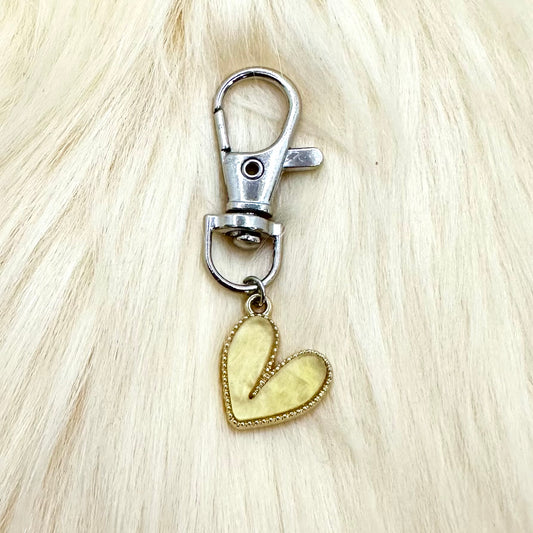 Sunny Heart Phone Charm