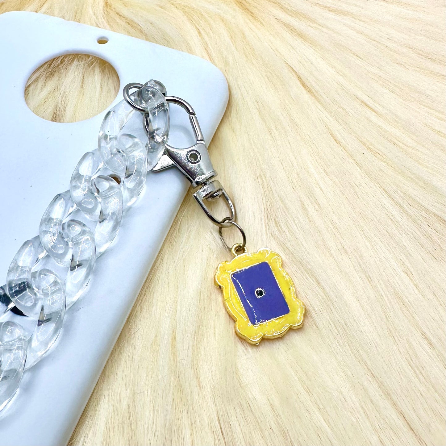 F.R.I.E.N.D.S Purple Door Phone Charm