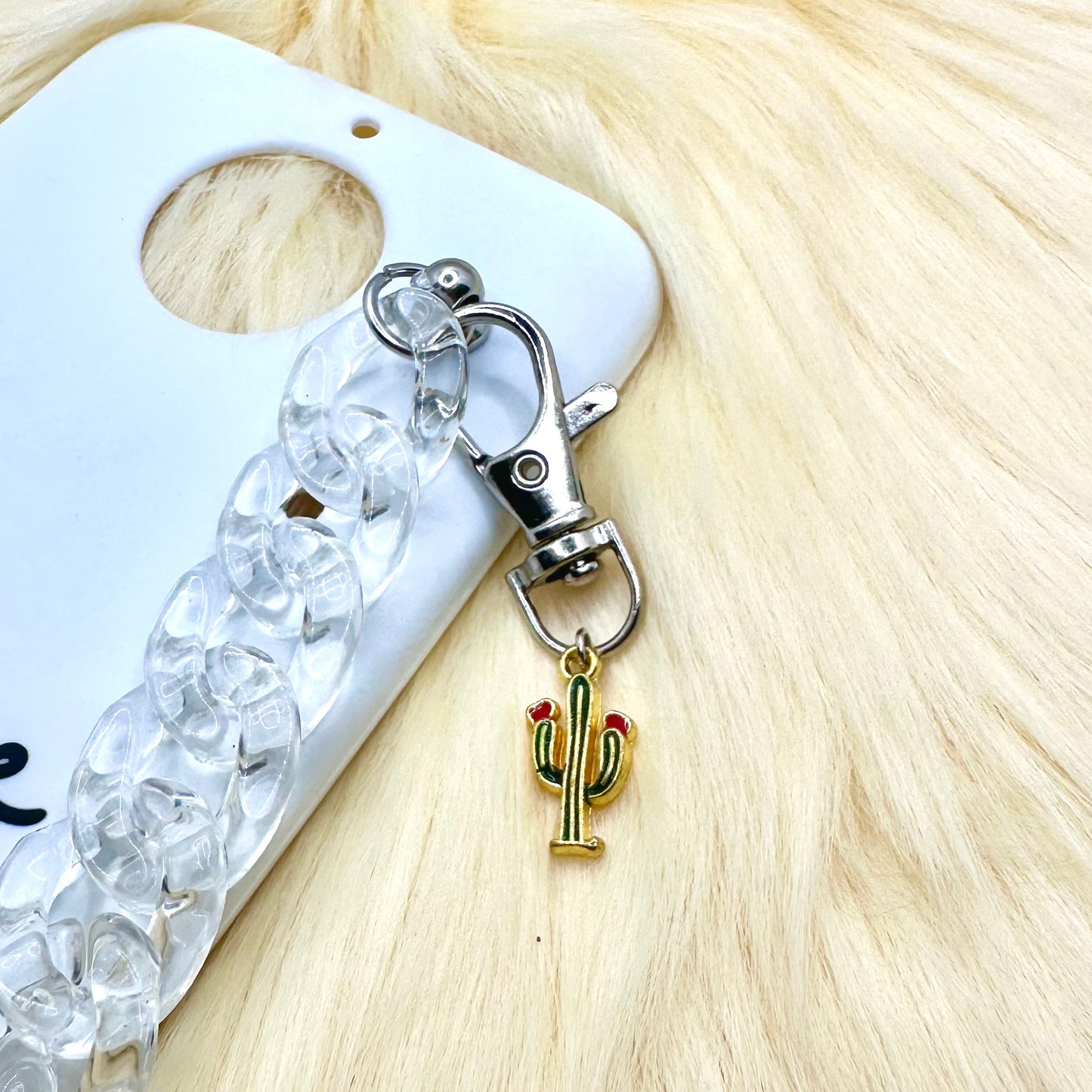 Lil' Cacti Phone Charm