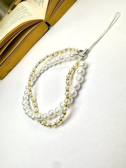 Luxe Pearl Phone Chain Charm