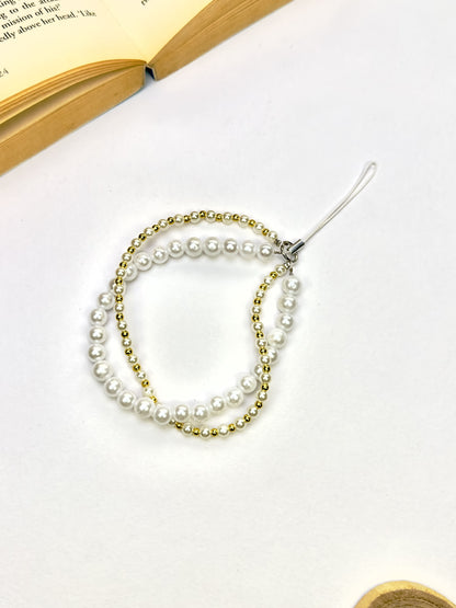 Luxe Pearl Phone Chain Charm