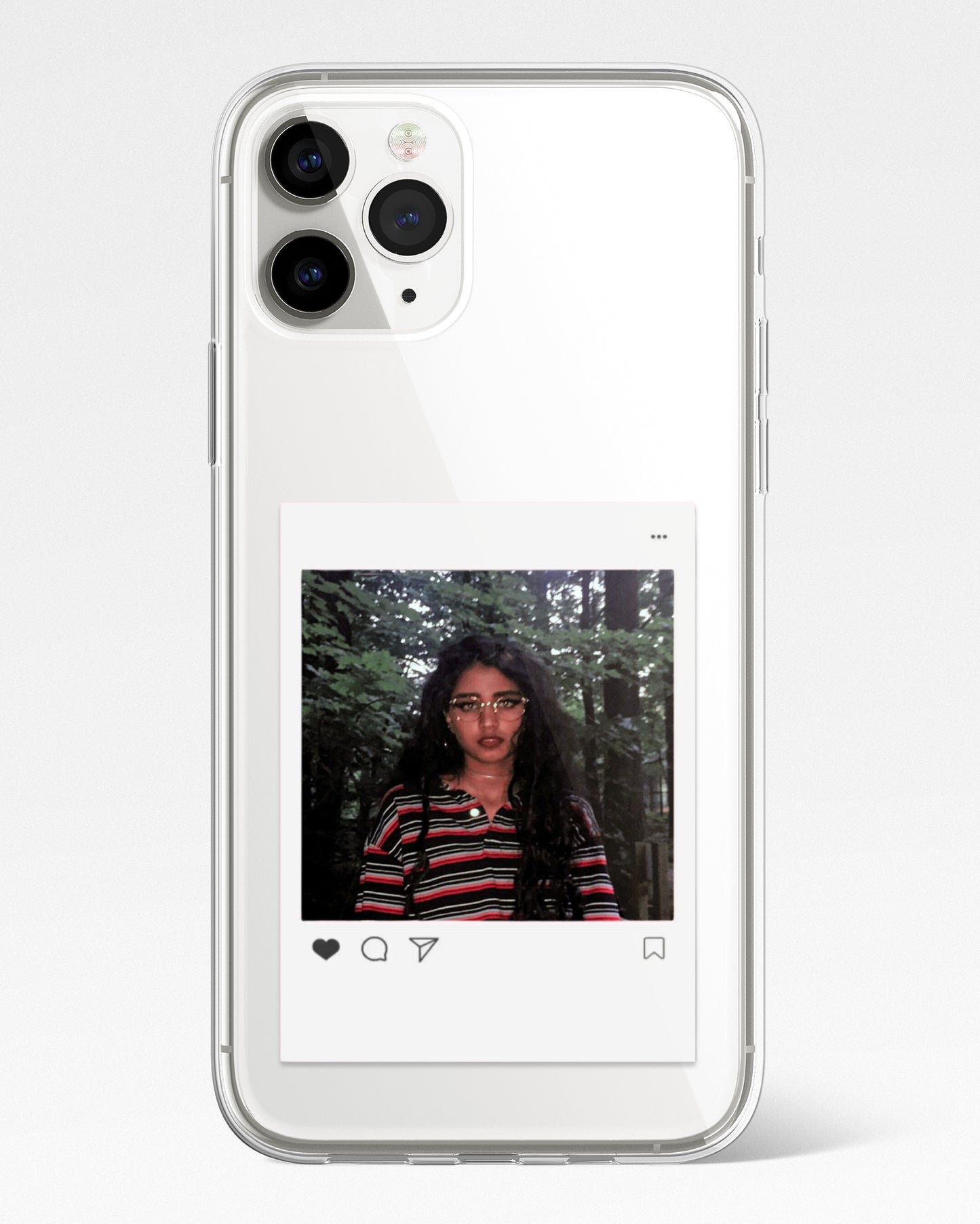 Post Polaroid Frame Transparent Silicone Cover