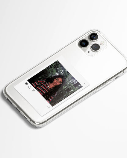 Post Polaroid Frame Transparent Silicone Cover