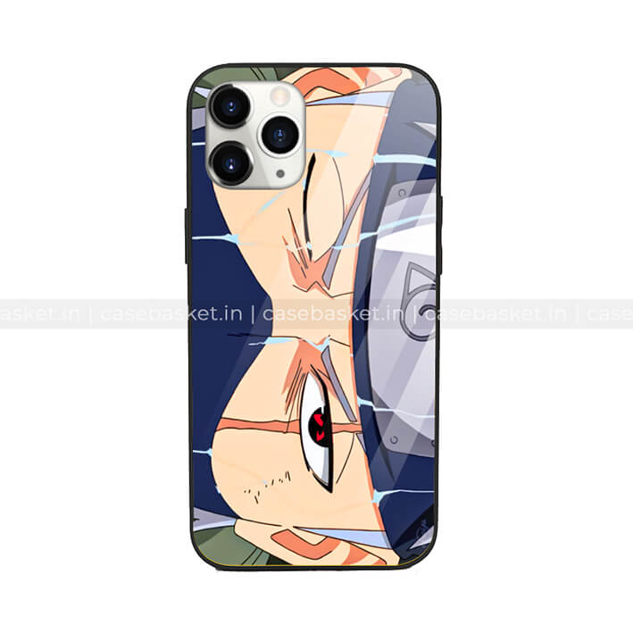 Kakashi-Naruto Anime Glass Phone Cover