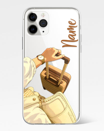 Minimal Voyage Transparent Silicone Phone Cover