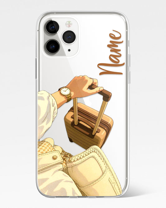 Minimal Voyage Transparent Silicone Phone Cover