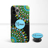 Azure Dot Mandala Phone Cover