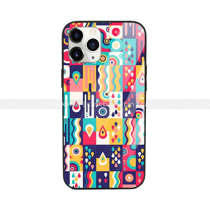 Sunshine Abstract Glossy Phone Cover