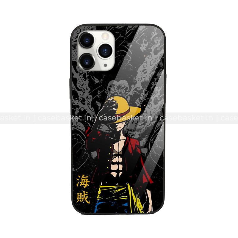 Luffy Onepiece Anime Glass Phone Cover