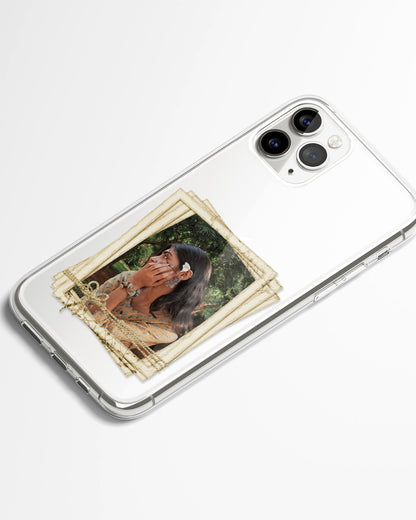 Timeless Aesthetic Polaroid Frame Transparent Silicone Cover
