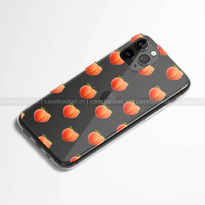 Peach Silicone Phone Cover