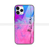 Pink Spread Glossy Phone Cover
