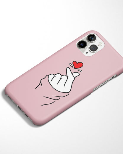 K-Love Sign Heart Phone Cover