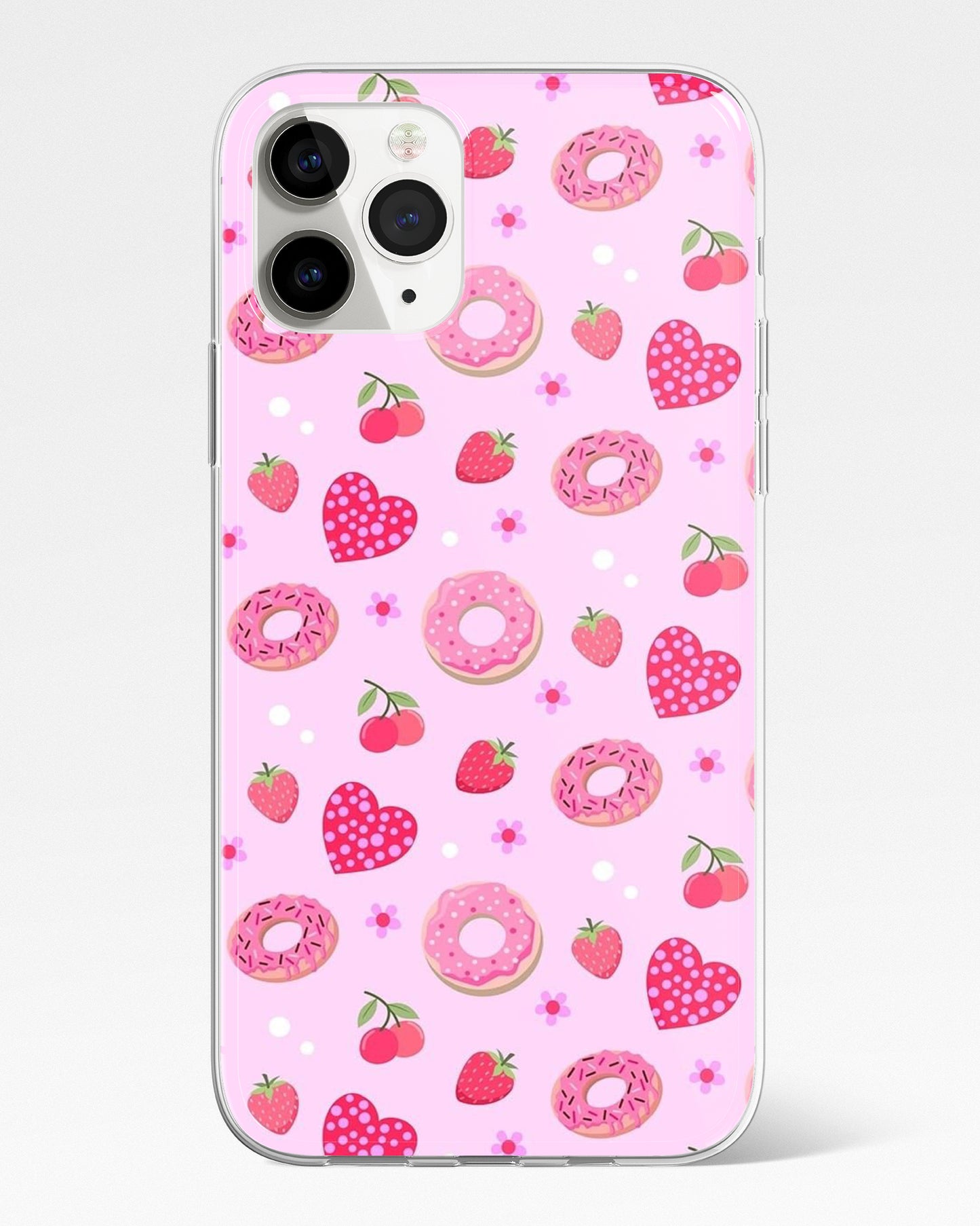Berry Sweet Love Heart Phone Cover