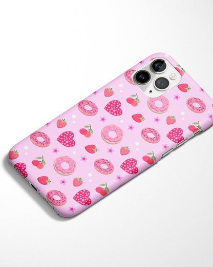 Berry Sweet Love Heart Phone Cover