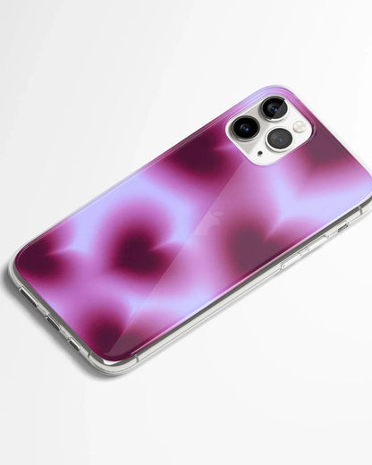 Blurry Bliss Heart Phone Cover