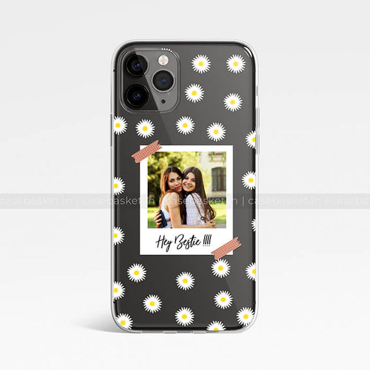 Lily Polaroid Frame Transparent Silicone Cover