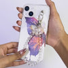 HueWing Transparent Pearlfly Fall Chain Phone Cover