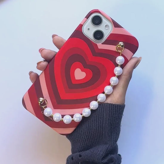 Y2K pearl Chain Phone Cover