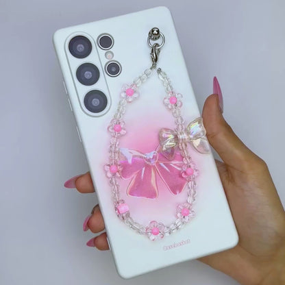 Shine Baebow Rose Fall Chain Phone Cover