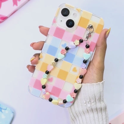 HeartRush Transparent Heartflowers Charm Phone Cover